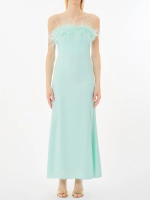 Liu Jo Elegant Dress With Feathers LIUJO