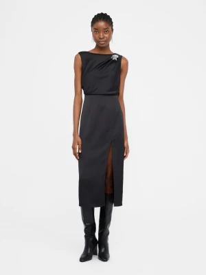 Liu Jo Elegant Satin Midi Dress LIUJO