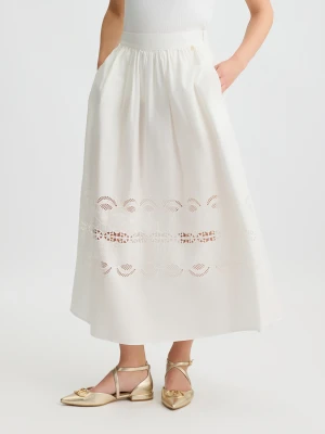 Liu Jo Embroidered Cotton Skirt LIUJO