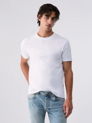 Liu Jo Embroidered Logo T-shirt biały
