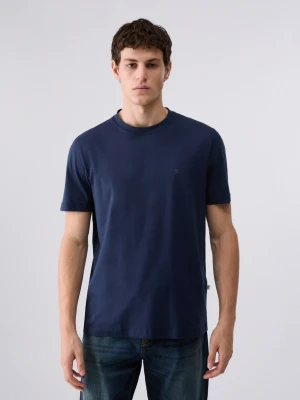 Liu Jo Embroidered Logo T-shirt Navy Blue