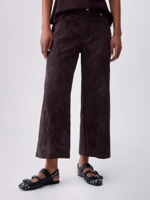 Liu Jo Embroidered Muslin Trousers