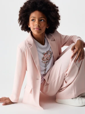 Liu Jo Envers Satin Palazzo Trousers