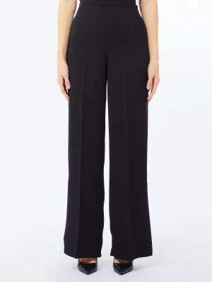 Liu Jo Envers Satin Palazzo Trousers czarny