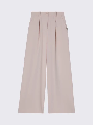 Liu Jo Envers Satin Palazzo Trousers LIUJO