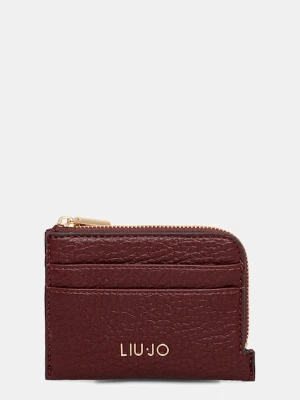 Liu Jo etui na karty kolor bordowy AF5173.E0027