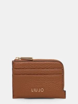 Liu Jo etui na karty kolor pomarańczowy AF5173.E0027
