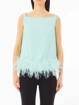 Liu Jo Feathered Top LIUJO