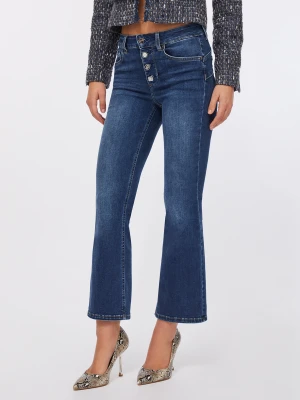Liu Jo Flare Jeans With Jewelled Buttons LIUJO