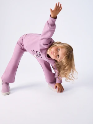 Liu Jo Flare Trousers In Stitch Milano Orchid