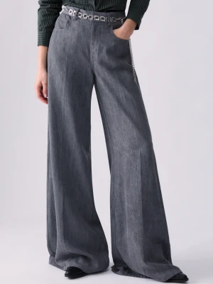 Liu Jo Flare Pants With Belt