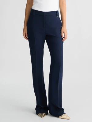 Liu Jo Flared Cady Crepe Trousers LIUJO