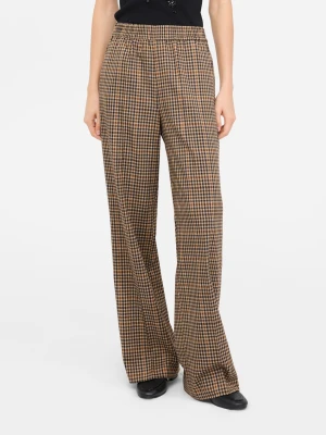 Liu Jo Flared Chequered Trousers LIUJO