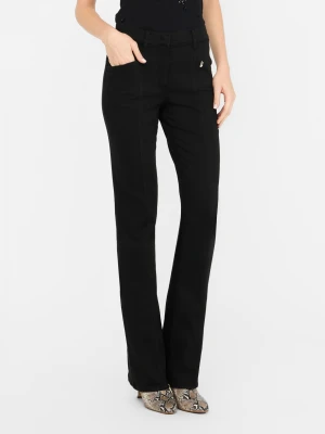 Liu Jo Flared Cotton Bull Trousers LIUJO