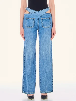 Liu Jo Flared Cotton Jeans LIUJO