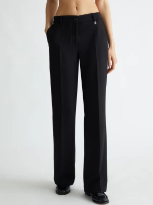 Liu Jo Flared Crepe Trousers LIUJO