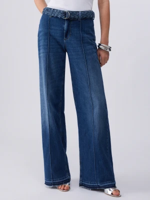 Liu Jo Flared Jeans With Belt LIUJO