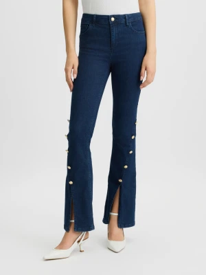 Liu Jo Flared Jeans With Buttons LIUJO