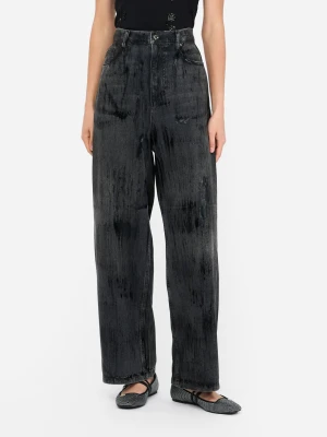 Liu Jo Flared Jeans With Coated Detailing LIUJO