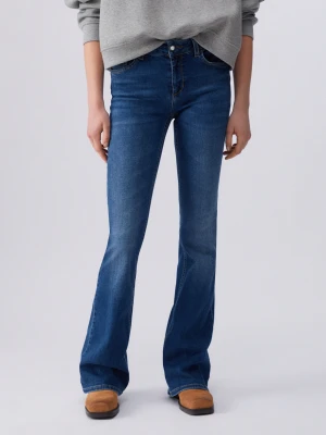 Liu Jo Flared Jeans With Elastic Insert