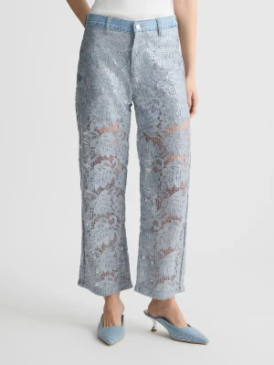 Liu Jo Flared Lace Trousers LIUJO