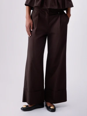 Liu Jo Flared Poplin Trousers LIUJO