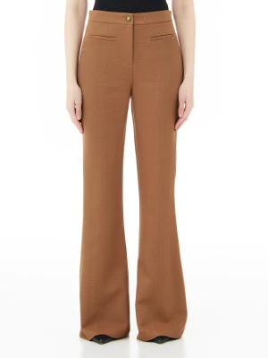 Liu Jo Flared Trousers In Twill LIUJO