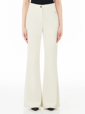 Liu Jo Flared Trousers In Twill LIUJO