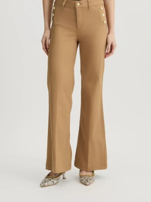 Liu Jo Flared Trousers With Buttons LIUJO