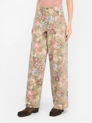 Liu Jo Flared Trousers With Print LIUJO
