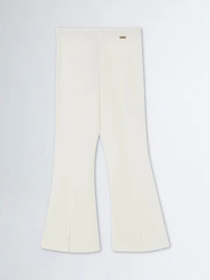 Liu Jo Flared Trousers With Slit LIUJO