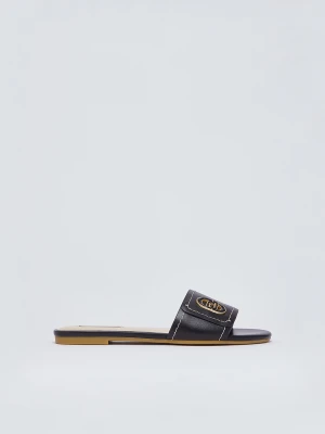 Liu Jo Flat Leather Sandals LIUJO
