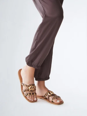 Liu Jo Flat Pony Hair Sandals LIUJO