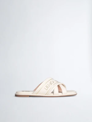 Liu Jo Flat Sandals With Logo LIUJO