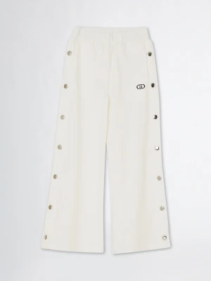 Liu Jo Fleece Jogging Bottoms With Buttons LIUJO