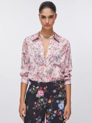 Liu Jo Floral Satin Shirt LIUJO