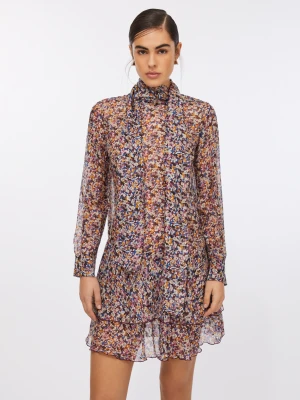 Liu Jo Floral Silk Chiffon Dress LIUJO