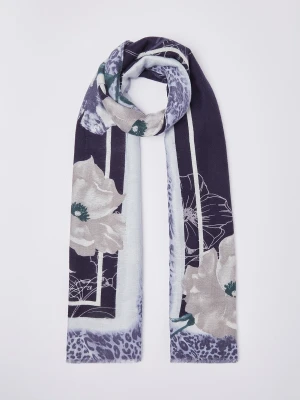 Liu Jo Floral Stole niebieski