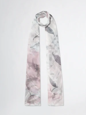 Liu Jo Floral Watercolor Stole czarny