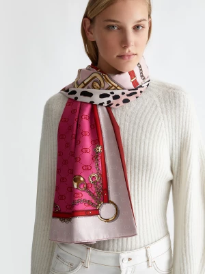 Liu Jo Foulard With Patchwork Print LIUJO