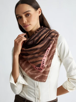 Liu Jo Foulard With Python Print LIUJO