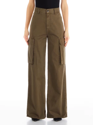 Liu Jo Gabardine Cargo Trousers LIUJO