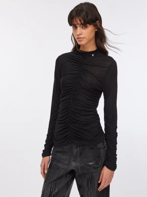 Liu Jo Gathered Wool-blend Top LIUJO