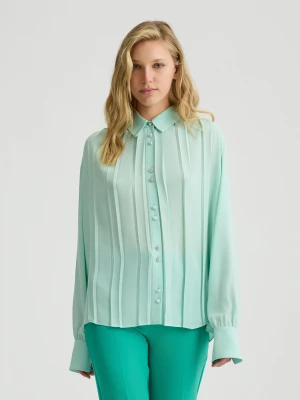 Liu Jo Georgette Shirt With Pleats LIUJO