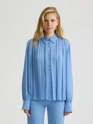 Liu Jo Georgette Shirt With Pleats LIUJO