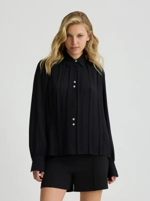Liu Jo Georgette Shirt With Pleats LIUJO