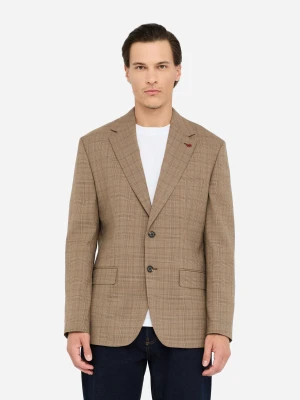 Liu Jo Glen Plaid Wool Blazer LIUJO