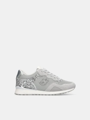 Liu Jo Glitter And Mesh Sneakers