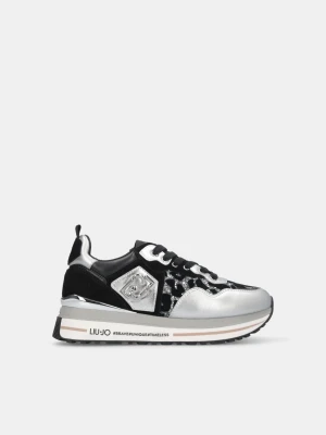Liu Jo Glittery Animal-print Platform Sneakers LIUJO