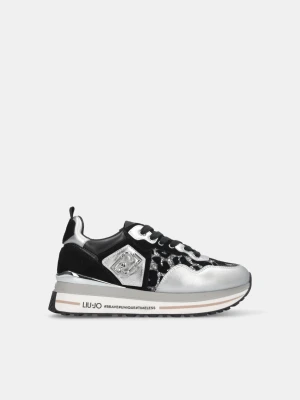 Liu Jo Glittery Animal-print Platform Sneakers LIUJO